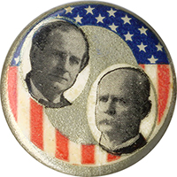 Bryan and Stevenson | Stars & stripes jugate button